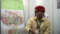 Mr. Juan Carlos Jintiach, Coordinator in the Field of International Economic Cooperation and Autonomous Development with Identity for the Coordinator of Indigenous Organizations of the Amazon Basin (CORCA), discusses the...
