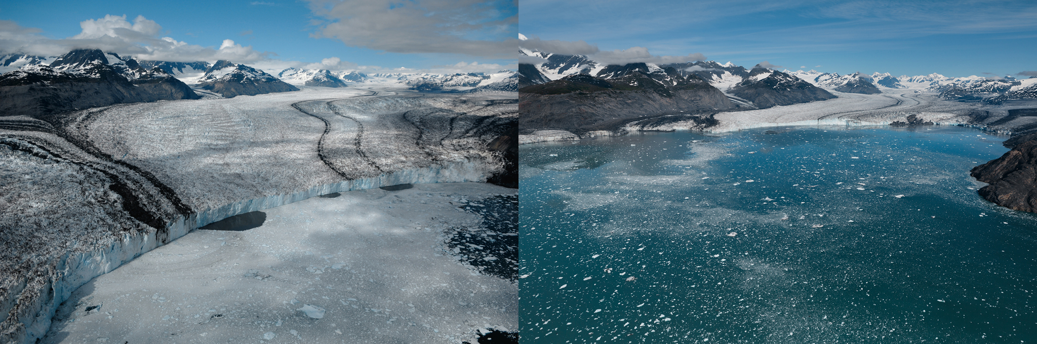 Courtesy of Balog: Columbia Glacier, Alaska from 2006 to 2012