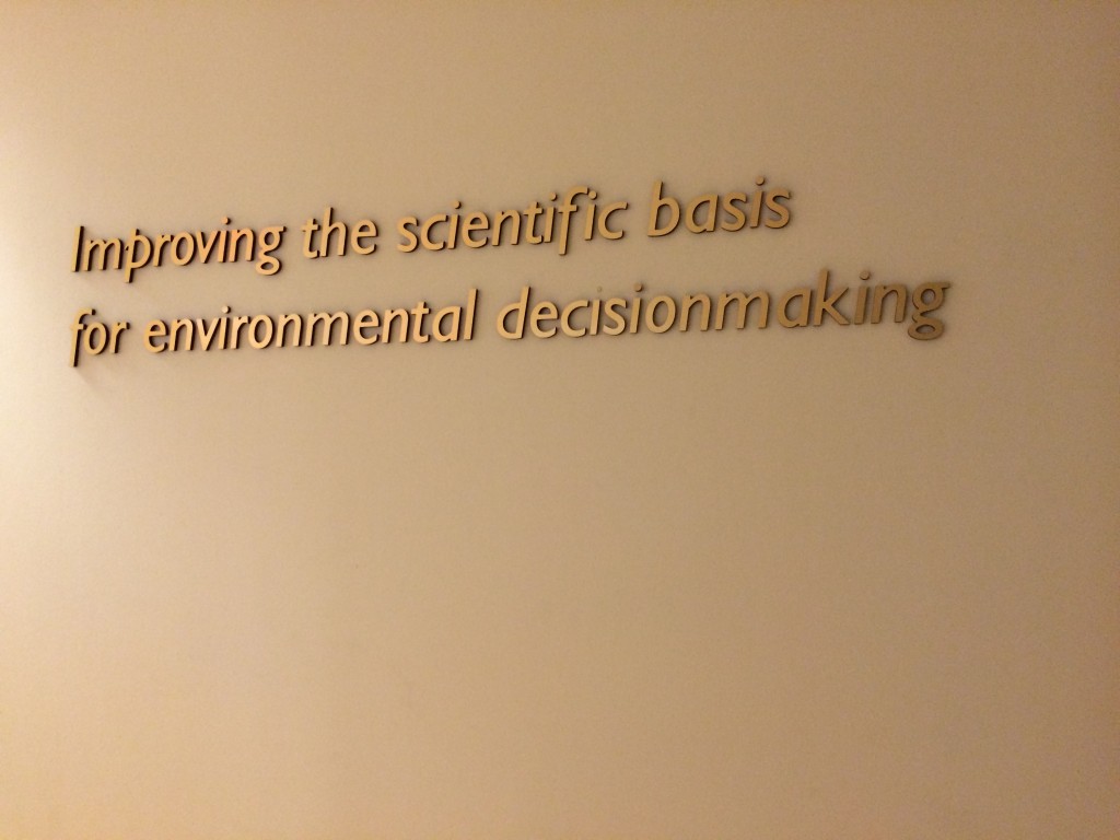 The main objective of NCSE found on the walls of their office