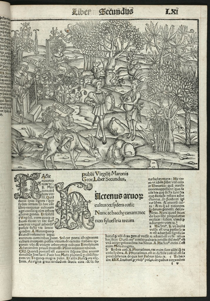 Virgil. Opera (Works). Strasburg: Johann Grüninger, 1502. Sir George Grey Special Collections, Auckland City Libraries
