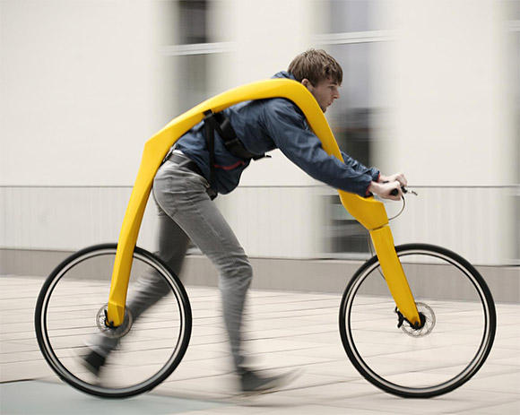 The-Fliz-Bike-concept-FootPowered-Bike