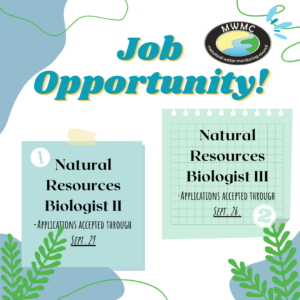 Flyer describing Job Opportunities with MWMC
