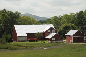Dickinson Farm Lower Barn and Corn Crib 