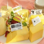 A variety of local cheeses at the Local Food Dinner.