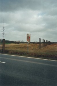 Alte Grenze Schleswig-Holstein /Mecklenburg-Vorpommern Straße in Richtung Ratzeburg/Lübeck