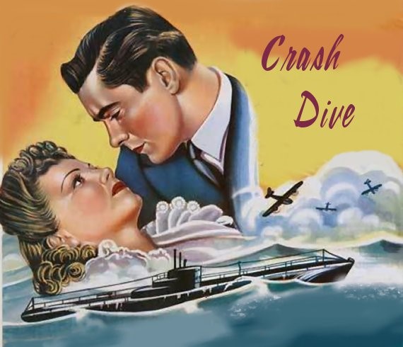 Crash Dive, poster, 1943
