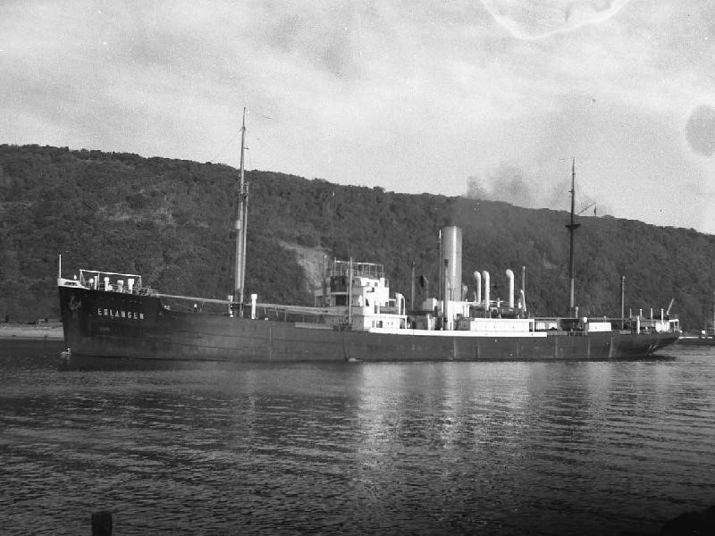 Blockade-running Norddeutscher Lloyd steamer Erlangen