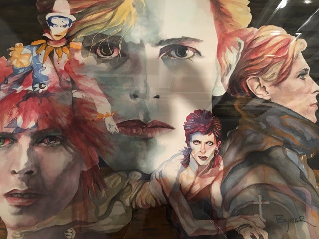 Collage of Bowie 2018