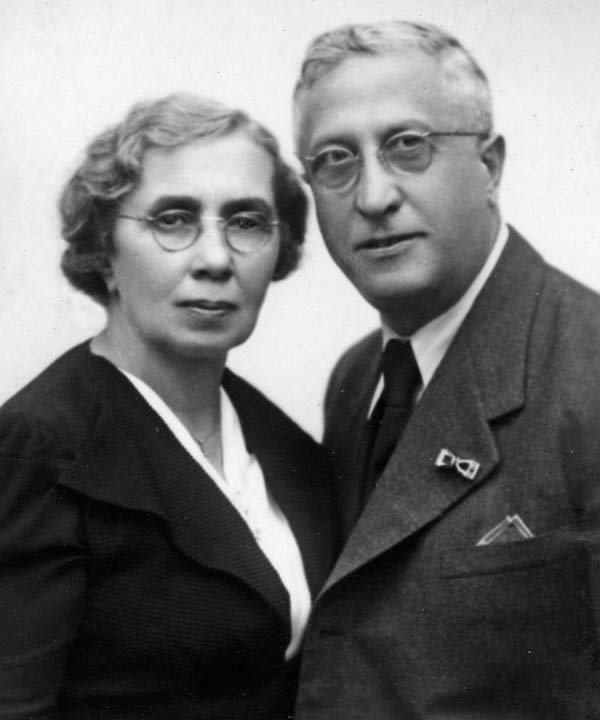 Burian's Parents Emil and Anna Kathinka