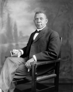 Image of Booker T. Washington between 1905 and 1915 courtesy of the Library of Congress