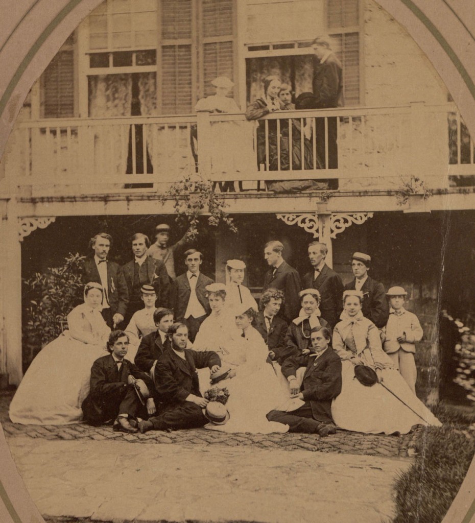 Mary Dillon at East College, c 1860s