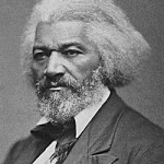 Frederick Douglass: D.R. Anthony med Douglass through Daniel Anthony Sr., who made his home open to abolitionists like Douglass and William Lloyd Garrison. (Image courtesy of House Divided)