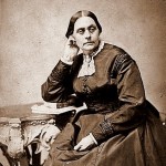 Susan B. Anthony: Daniel Read Anthony’s older sister, and famous as one of the leaders of the women’s suffrage movement. The two corresponded with and visited one another frequently. (Image courtesy of Wikimedia Commons)