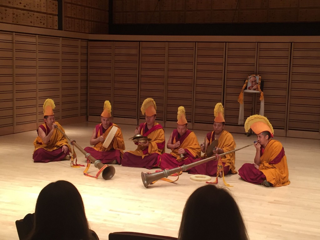Performance of Tibetan culture.