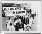 Dr. Spock Leading Vietnam War Protest