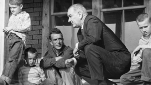 Lyndon B. Johnson in Martin County, Kentucky (1964)