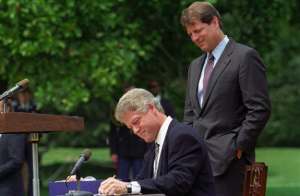 President Clinton Signs H.R. 2254 (1993)