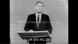 JFK and Nixon 1960 Presidential Debate