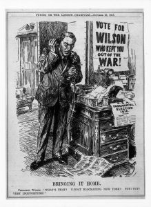 W. Wilson political cartoon
