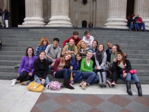 In Front of St. Paul's Cathedral (Take 1)