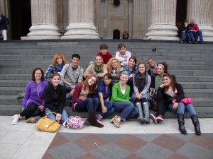 In Front of St. Paul's Cathedral (Take 2)