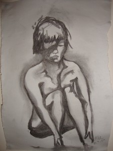 one of my still life drawings from Art Soc