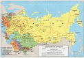 Map of Soviet Union 