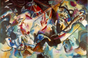 Later Kandinsky, Composition 6, 1913. 