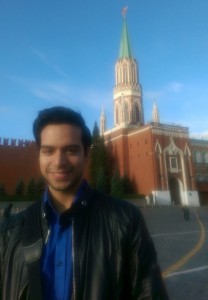 Simon Ciccarillo ’16 studies abroad in Russia