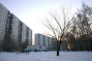 зима в Москве 1
