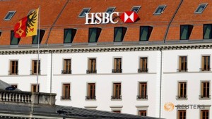 hsbc-logo-is-pictured-at