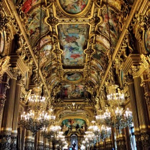 Le Grand Foyer at the Palais Garnier. Photo by Caitlin DeFazio.