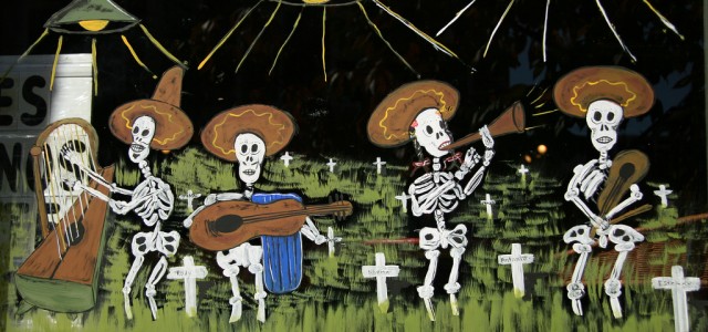Come out to chat with your favorite DJs on Tuesday November 1st from 11am-1pm.  Buy Day of the Dead ( Día de los Muertos) treats and listen to music on a crisp,...