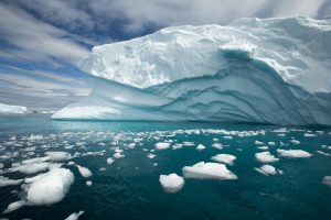 ice melting in Antarctica 