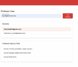 Chatbot Transcripts Screenshot