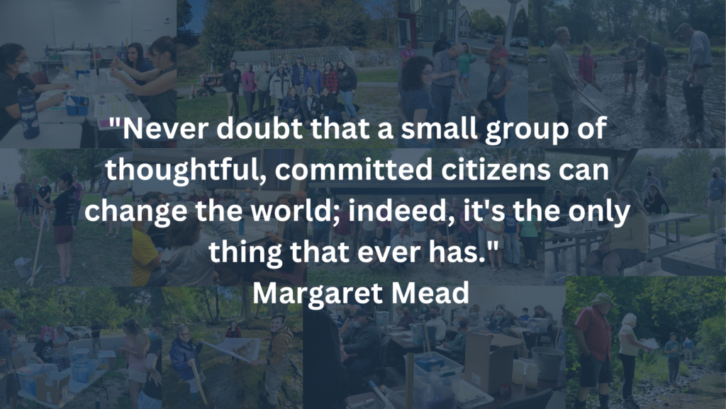 Never doubt that a small group of thoughtful, committed citizens can change the world; indeed, it's the only thing that ever has. - Margaret Mead 
