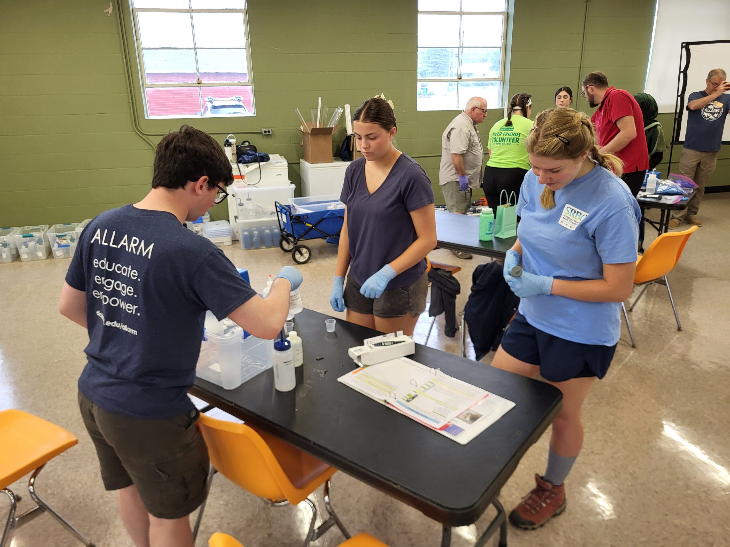 Ryan Training Stream Team Volunteers in Elmira, New York.