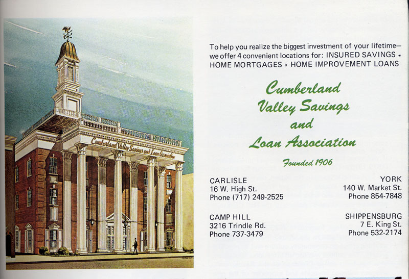 Cumberland Valley Savings and Loan, 1972