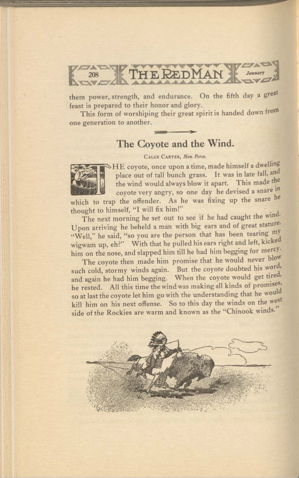 Caleb Carter (Nez Perce) | Voices from the Carlisle Indian School