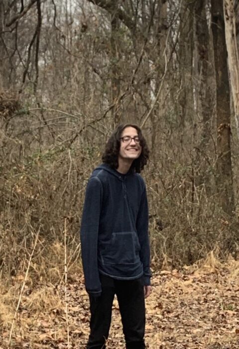 photo of me in woods