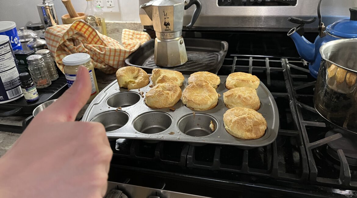 Steam-Powered Popovers – Chemistry in the Kitchen Spring 2023