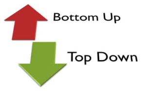 “Top-Down” and “Bottom-Up”