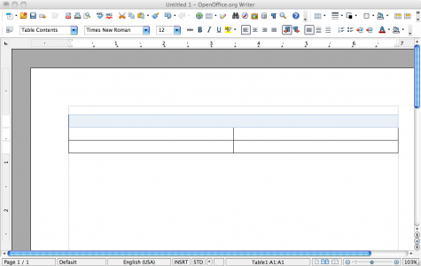 pasting into openoffice space separated data