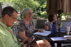 Barry Brinker, Jacqueline Lopata, and Louise Wesson