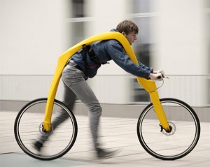The Fliz Bike concept FootPowered Bike