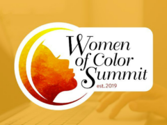Women of Color Summit (est. 2019) logo. This summit is recruiting the next executive team for 2024.