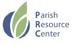 Parish resource Center blue and green logo