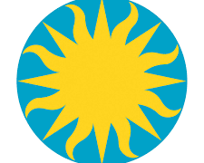 Smithsonian Environmental Research Center Logo - A sun on a clear blue day!