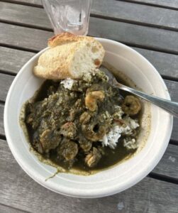 "My Aunt Jojo’s Seafood & Vegetable Gumbo". Photo Courtesy of Lannen Lare.