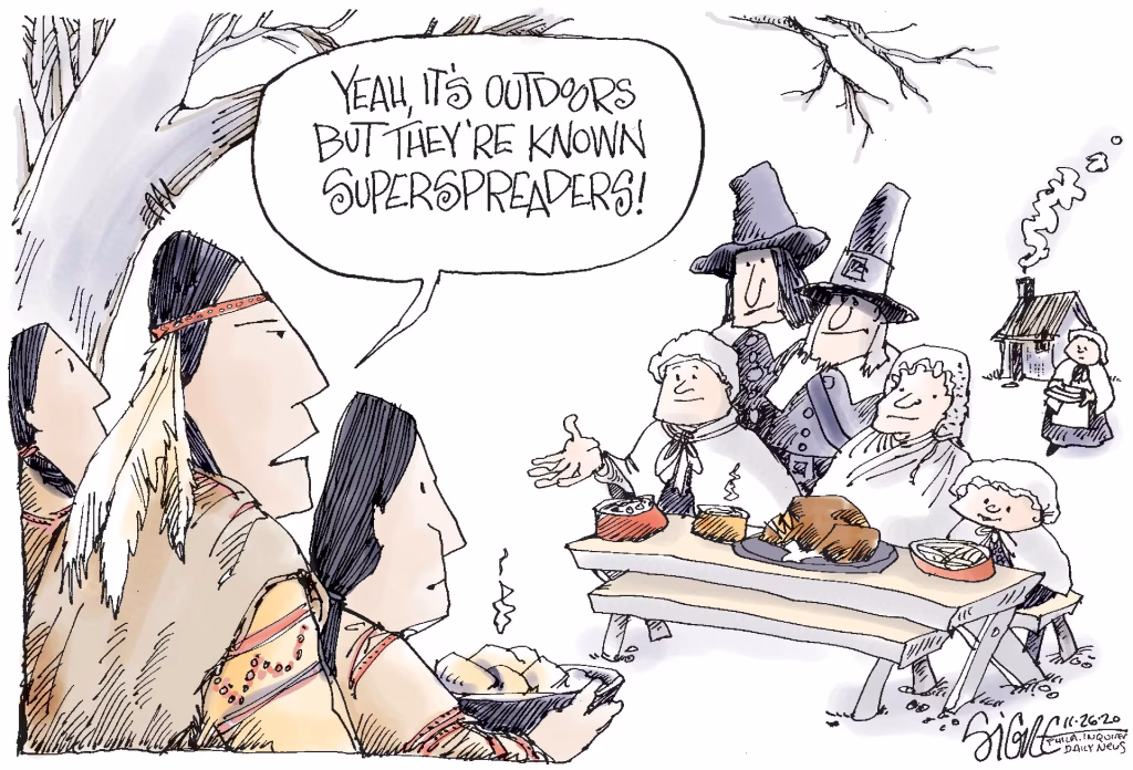 Thanksgiving cartoon